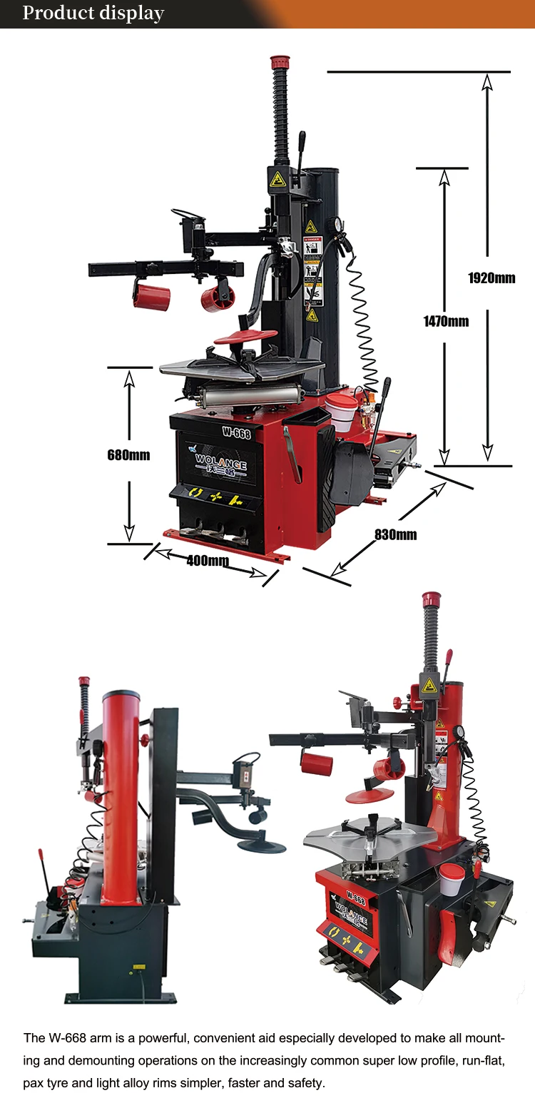 Wheel Balancing Machine Balancer China Tire Changer Wolange