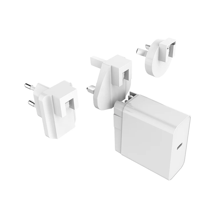 65w 1 Usb C Port Interchangeable Fast Charging Mobile Phone Adapter