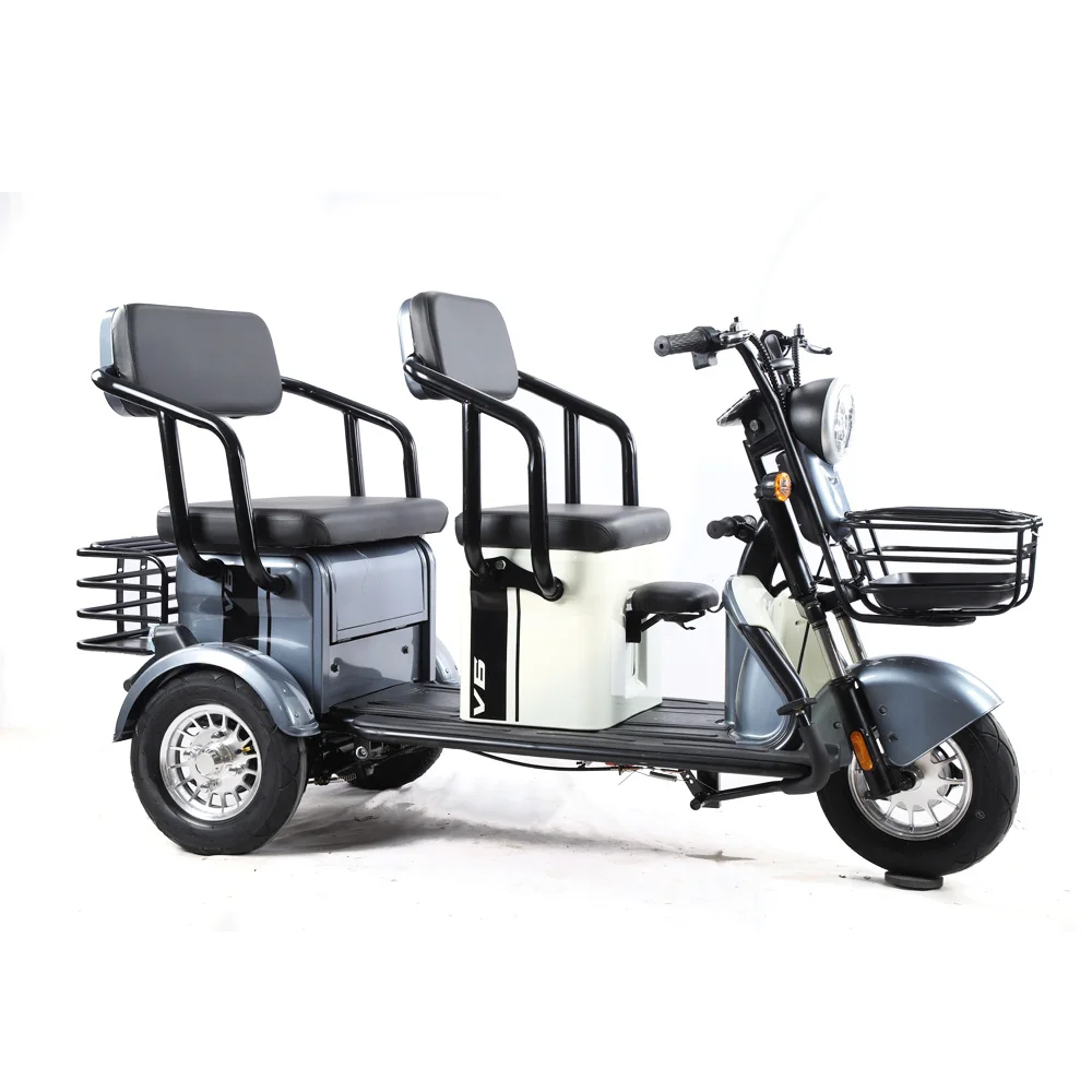 High Quality E Bike Wheel Electric Scooter 600W Popular Cargo Electric  Tricycle for Sale