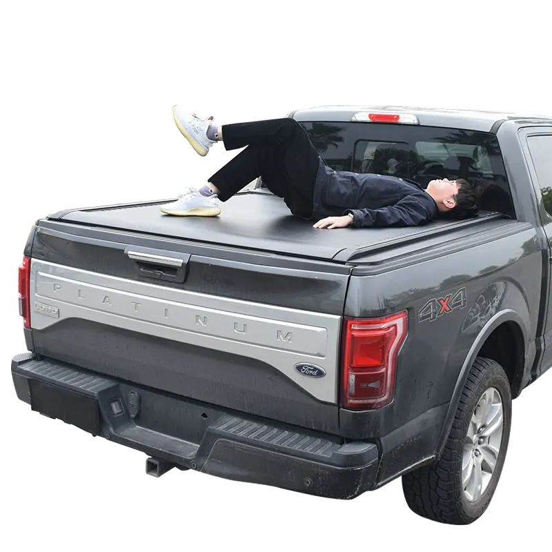 Wholesale Waterproof Aluminum Alloy Pickup Truck Bed Tonneau Cover for F150 Power Tonneau Roller Shutter Cover