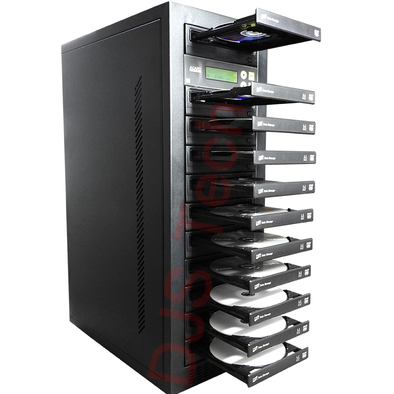 Cheap 9 Bay Duplicator Case,Duplicator Case,DVD CD Duplicator 1 to 7 Target Cd Dvd Burn Disk