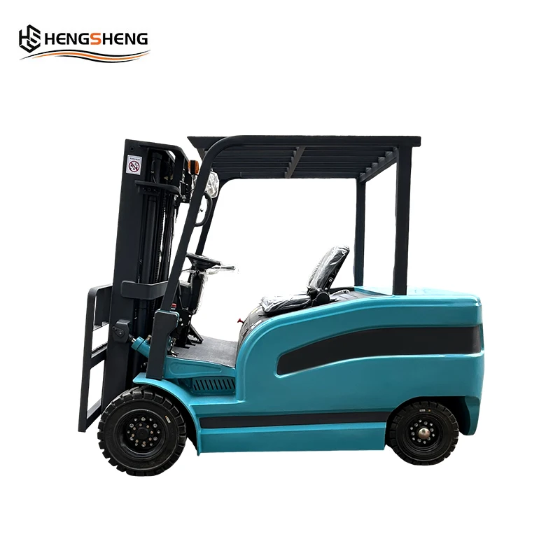CE/EU/EPA 3-ton Electric Forklift Raise the Height by 3 Meters 100AH Lithium Battery Can Work Continuously for 6 Hours Warehouse