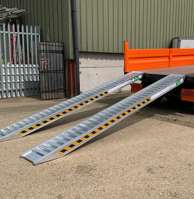 3 Meter 3 Ton Forklift Use Ramp Aluminium Heavy Duty Loading Ramps ...