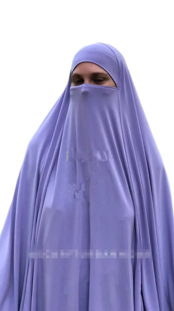 Islamic Clothing Niqab Veil French Jilbab Half Niqabs Prayer Hijab Overhead Knee Length Jilbab