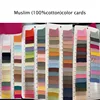 Tarjeta de Color Personalizada