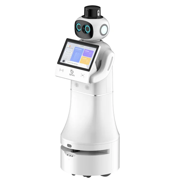 Business Face Recognition Intelligent Interaction Welcome Roboter Humanoid Chat Reception Robot