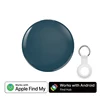 Blu con custodia in silicone bianco