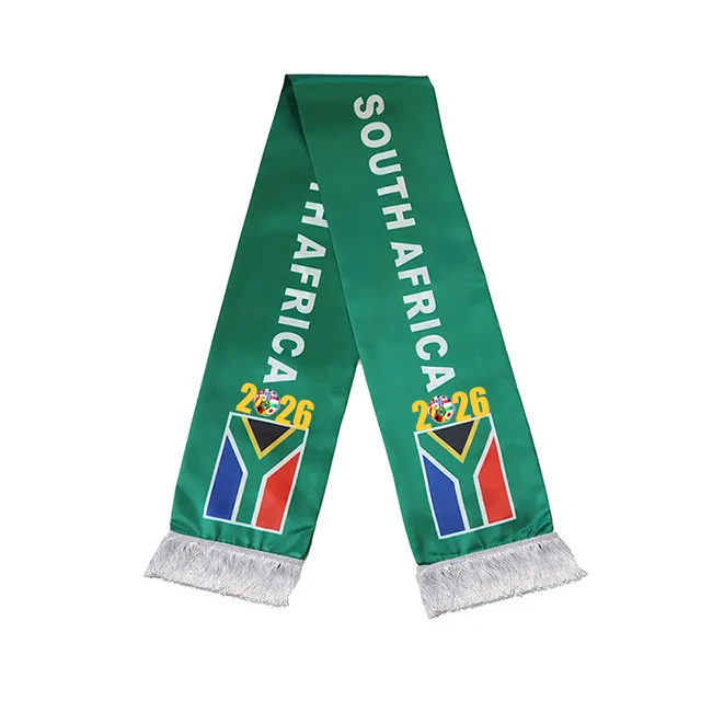Custom Tanzania Sports Event National Flag Supporter Scarf 2026