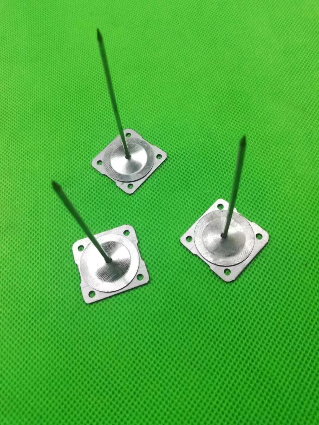 40X40mm Base Perforated Base Hanger Spindle Pin Insulation Pin Insulation Hanger Rock Wool Insulation Pins