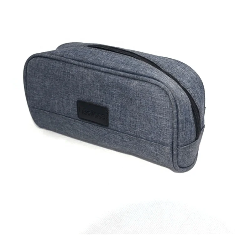 Oxford zipper small size storage cosmetic bag travel skin care product storage bag toilet bag custom logo