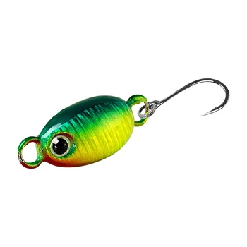 Shiny Sequin Micro Lure Long Cast Metal Carp Fishing Bait Lead Material Small Iron Plate Horse Mouth Saltwater Fish Mini Jig – Metal Jig – view 5