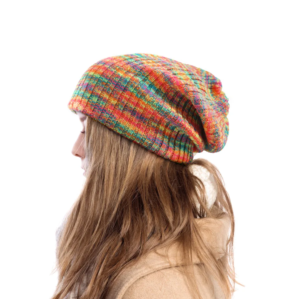Beanie Long Winter Slouch Baggy Hat Cap Men & Women Oversize Knitted Warm & Soft