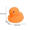 Orange no 8 duck-one piece