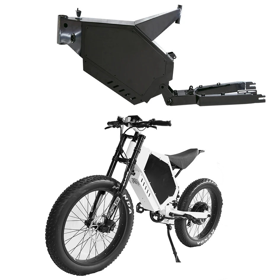 自転車フレーム Affordable E-Bike Frame for 26-Inch Wheels - Black, ODM