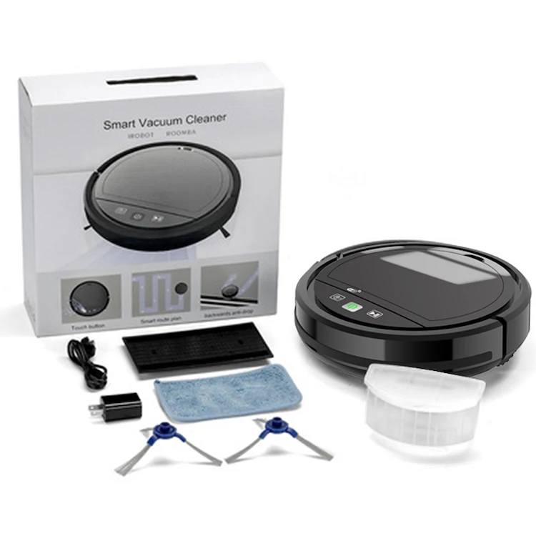Low Noise Design Multiple Cleaning Modes Robot Vacuum Clean Commercial Sweeper Robot for Floors Carpets Clean