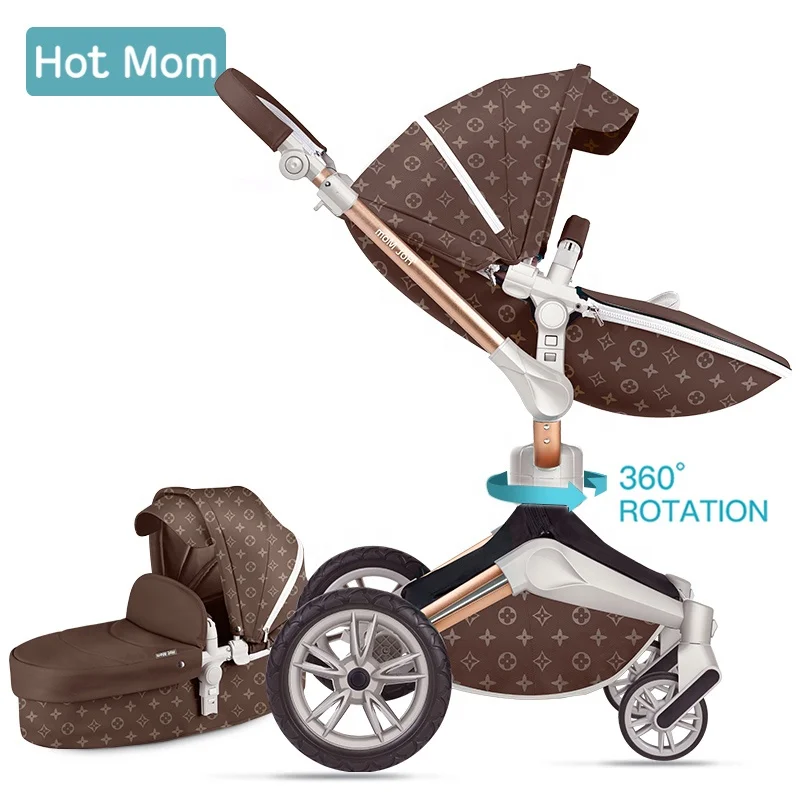 AULON Baby Stroller in All-Season Foldable Luxury
