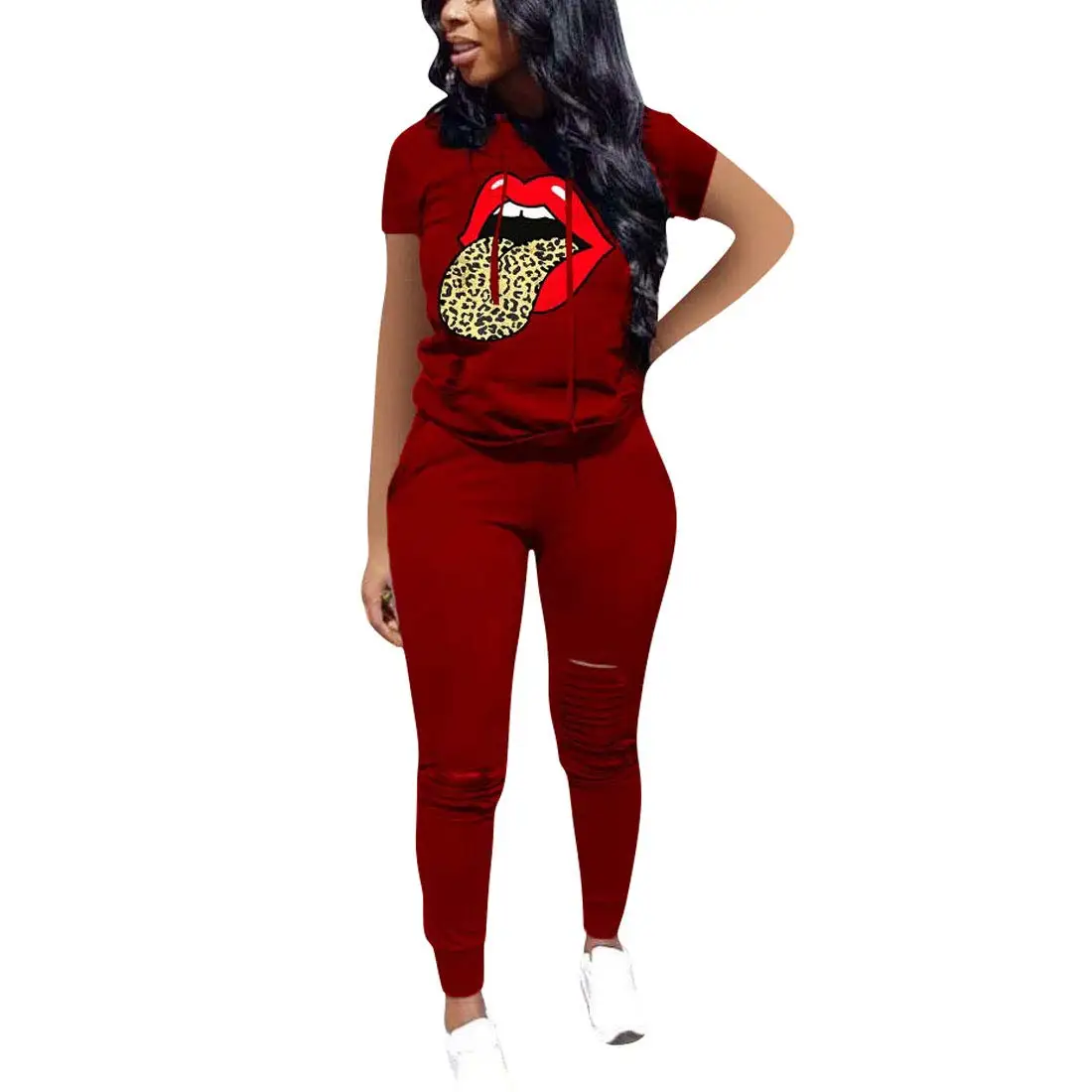 2023 New Arrivals Custom Logo Two Piece Set Women Clothing Skims Lounge