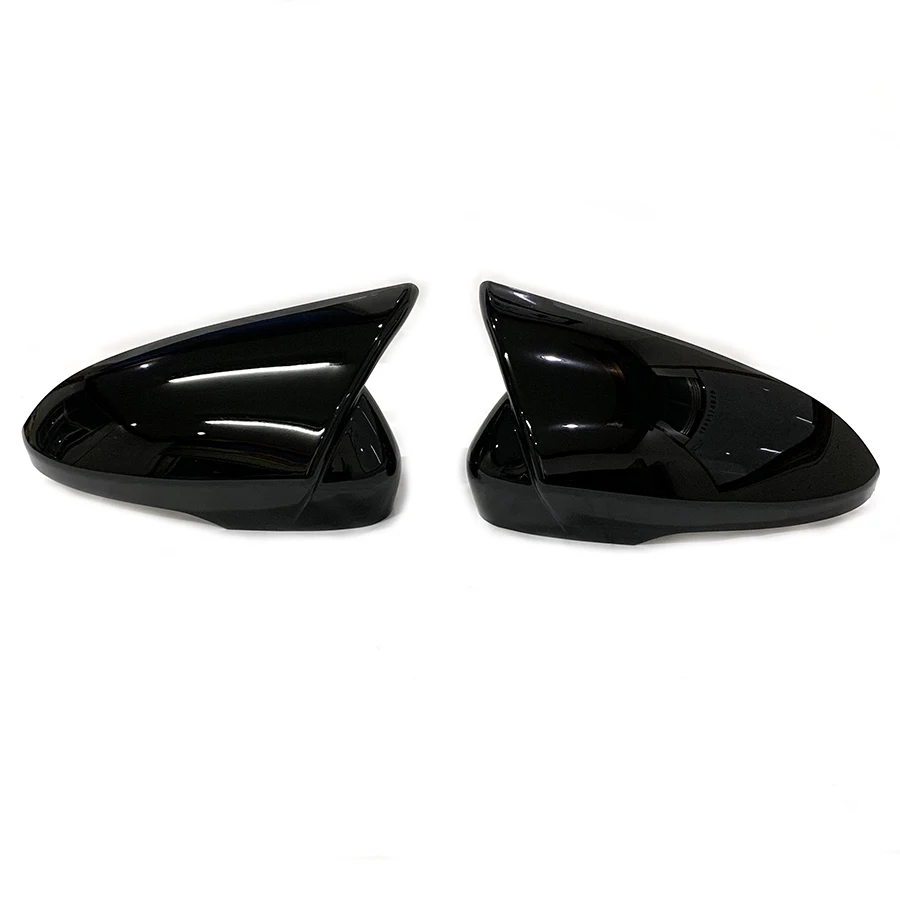 For Ford Mondeo 2013 - 2018 Ox Horn Side Mirror Cover with Light Gap - Replacement Rearview Mirror Cover