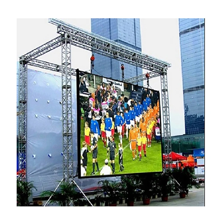 High Definition LED Display Screen High Brightness for Outdoor Film Music Concert Church Stadium & Shopping Mall Elevator Use