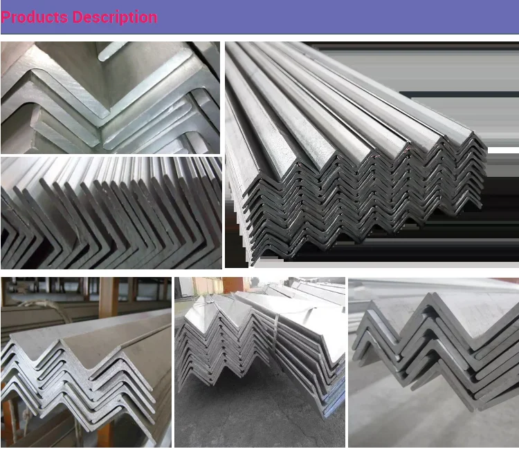 Q235b Galvanized Angle Steel Equilateral Hot Rolled Angle Iron For