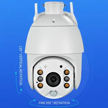 Solar Powered 4g Ptz Security Camera System With Night Vision