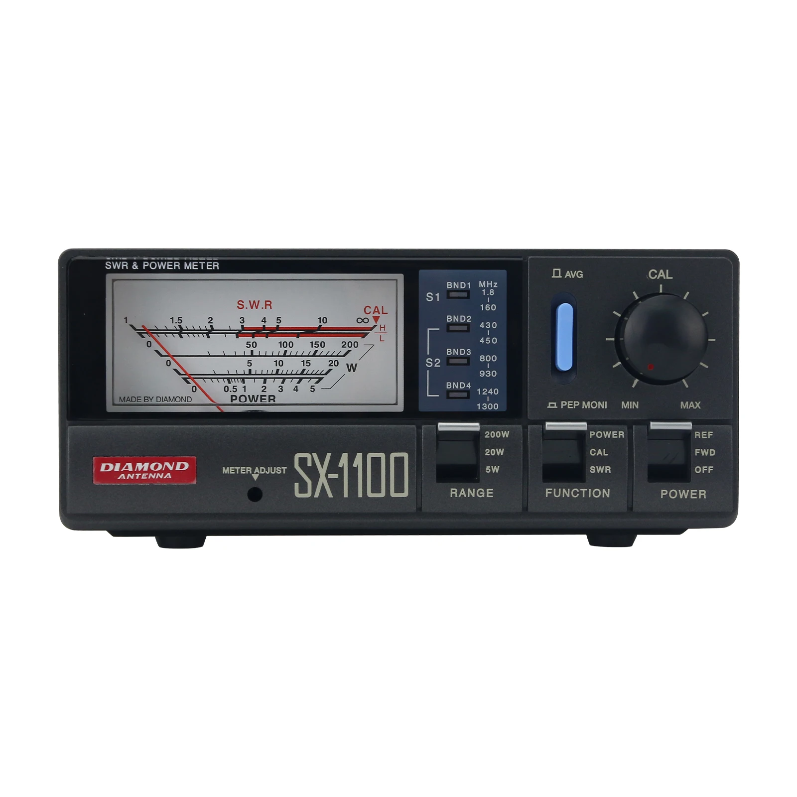 SX-1100 Quad-Band SWR Meter - Precision for Diamond Antenna