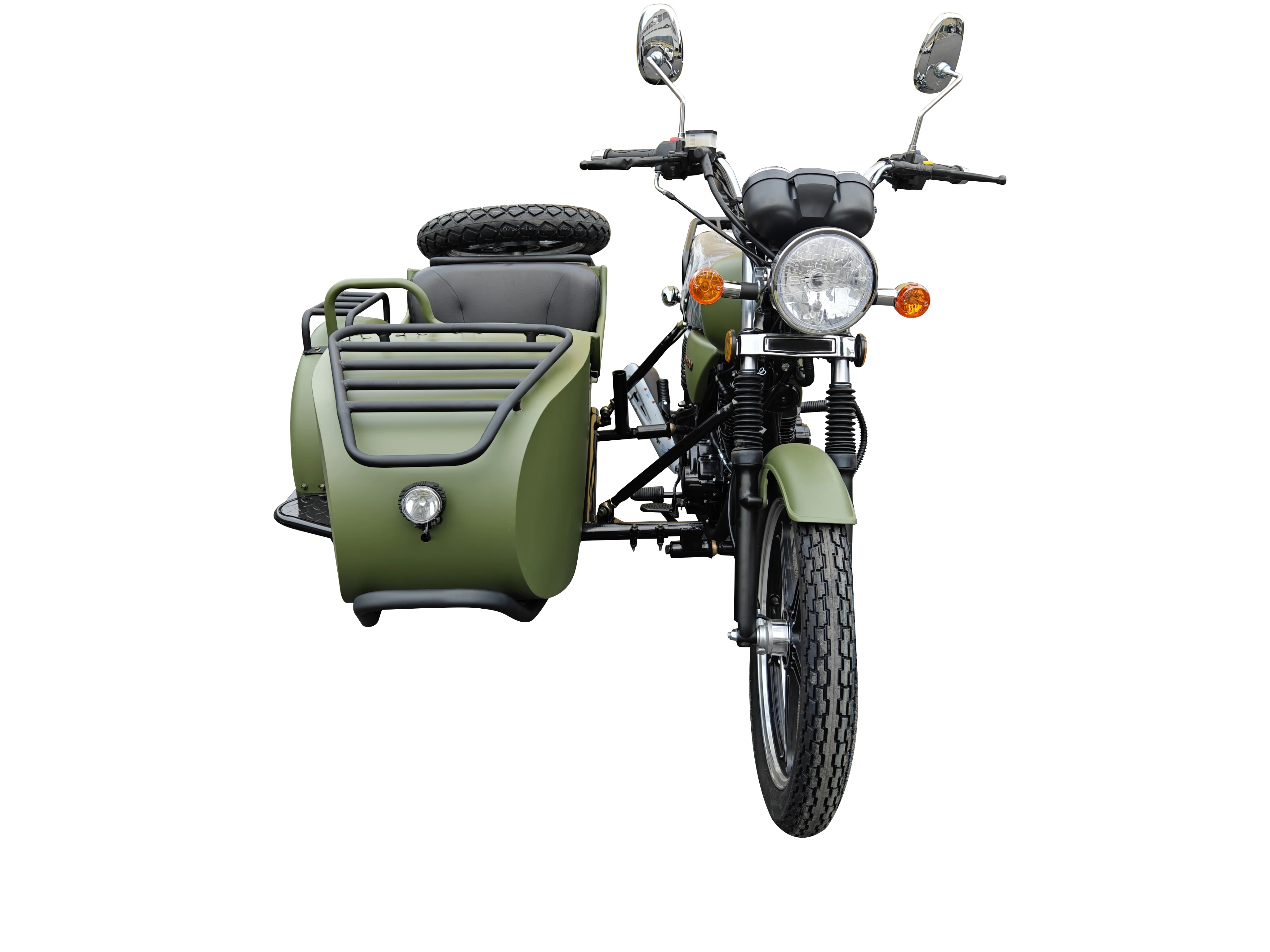 Changjiang Stroke Three-Wheel Motorcycle 200cc with Sidecar