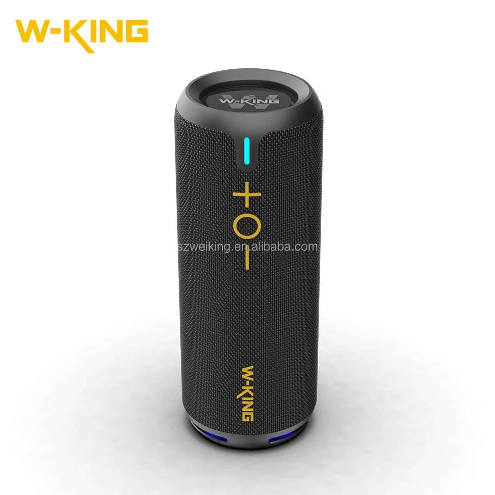 オリジナルW-KING D320防水IP67 40Wパワフル屋外Bluetoothスピーカー