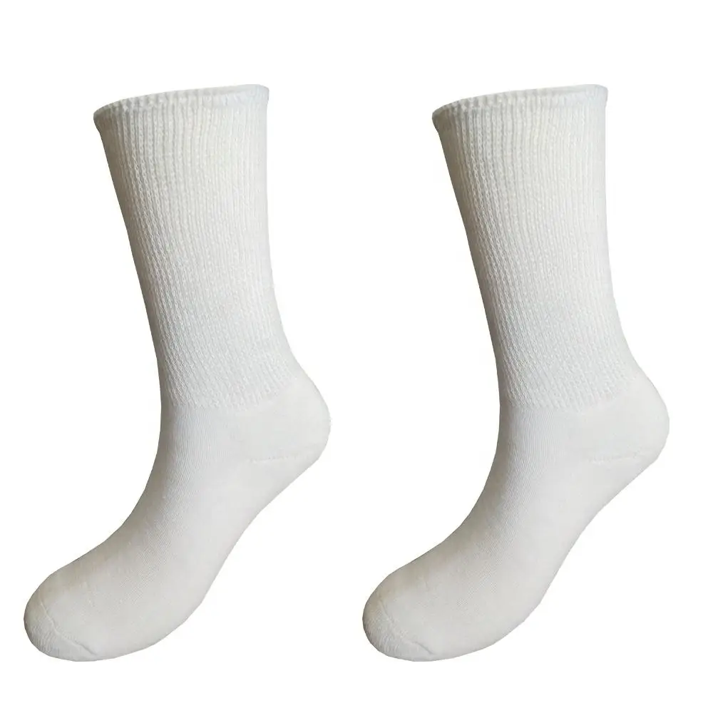 Custom Non-binding Diabetic Comfortable Socks Unisex Cotton Bamboo ...