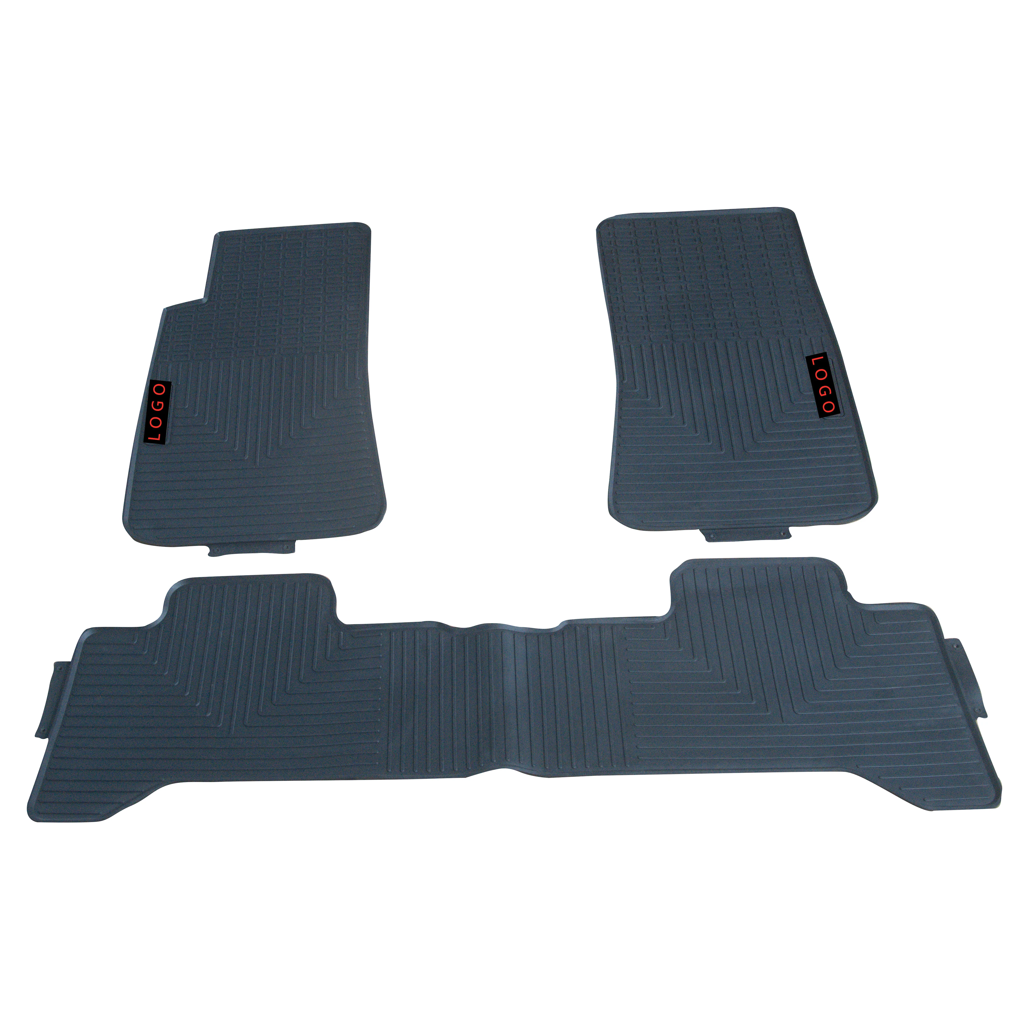 with clip PVC car mats wholesale for isuzu D-MAX