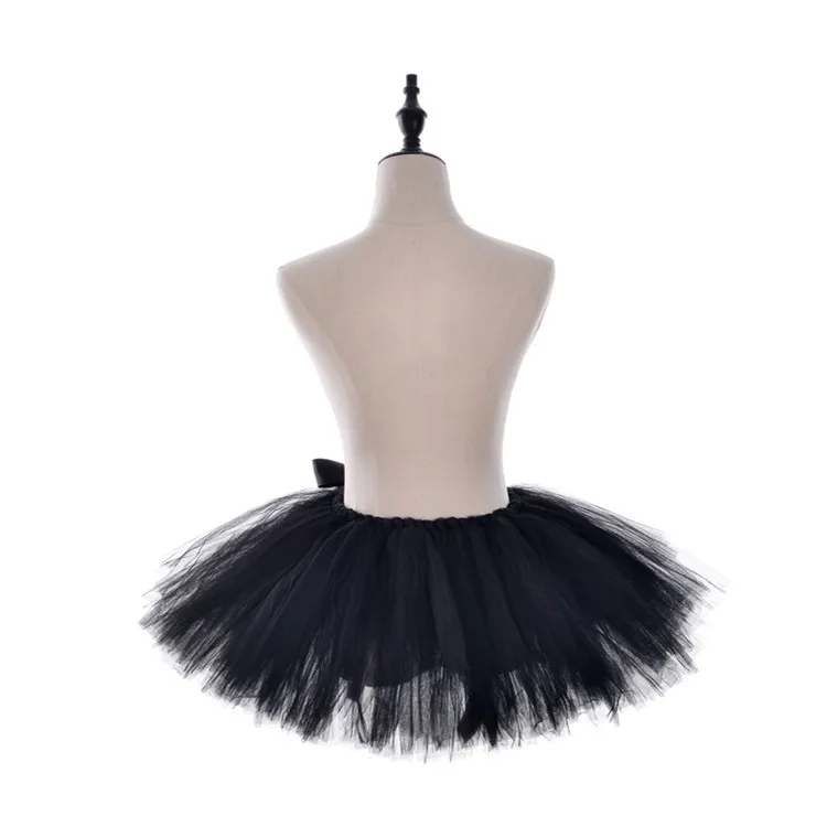 black printed mini dress Satin Tulle Tutu Sleeveless Mini Corset Dress Sugar Thrillz main image 0