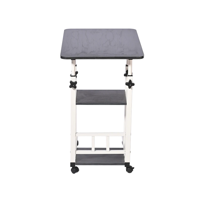 Library Lounge Boardroom Reading Table Small Computer Height Adjustable Manual Desk Stand Study Table for Home Office