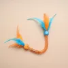 Elastic chew rope - orange