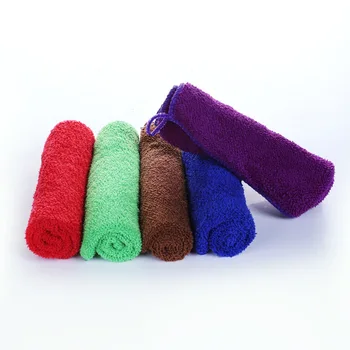 Muti-color Kitchen Microfiber Drying Towel Car Wash Clean Cloth Rag Car Cleaning Towel