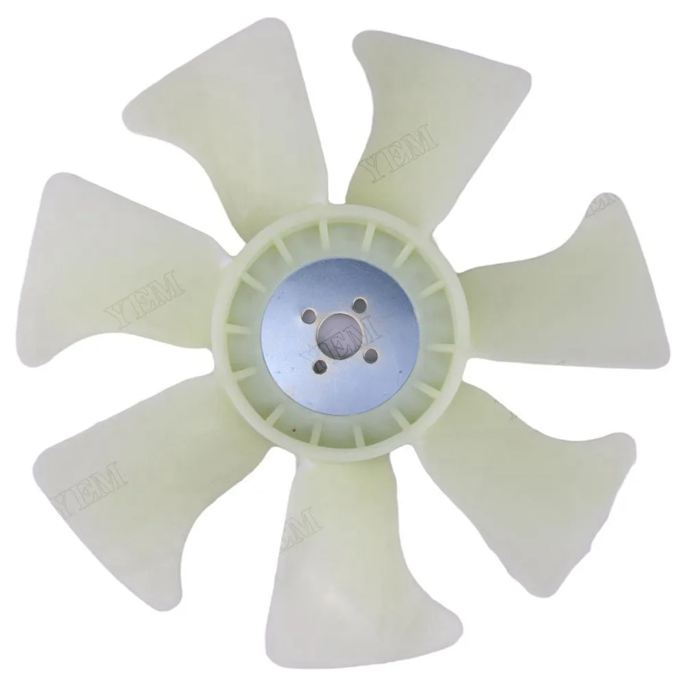 Cooling Fan 119717-44740 for Yanmar 3TNV70 Hitachi Excavator ZX17U-2 ZX17UNA-2