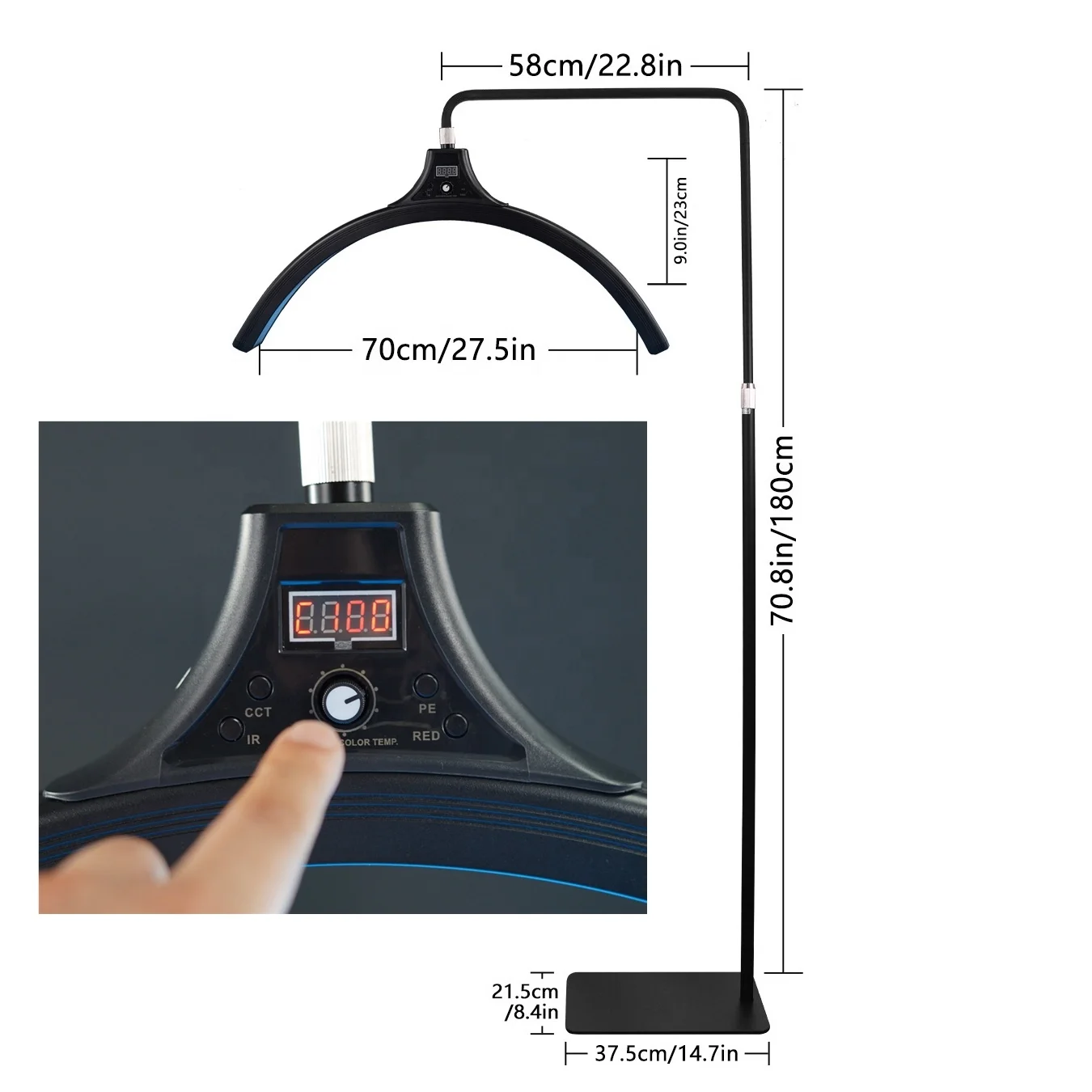 ❤プロ仕様❣360°様々な角度からベストショットを撮影OK♪❤LEDリングライト ❤プロ仕様❣360°様々な角度からベストショットを撮影OK♪❤LED