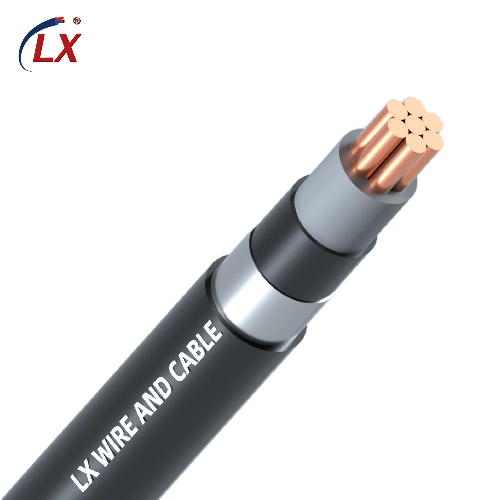 Factory Directly Supply PVC Ztt 132 Kv Underground Aluminum Electric Wire Origin Iso Manufacturer Power Cable