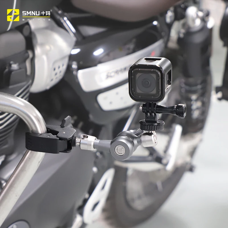 High End Motorbike Handlebar Extension Rack Chin Strap Flexible Sports Camera Outdoor Camera Mount Motorcycle