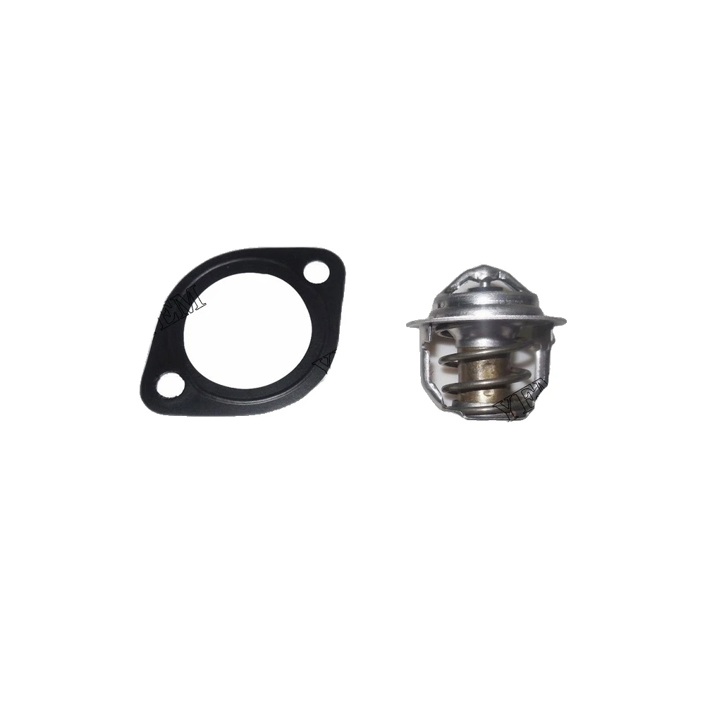 New Thermostat & Gasket 160 F Fits for Kubota L3300DT L3300F L3300DT-GST Engine Replacement Parts