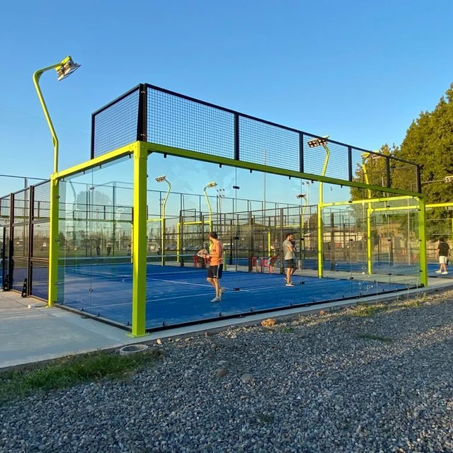 2021 New Design Panoramic Padel Tennis Court