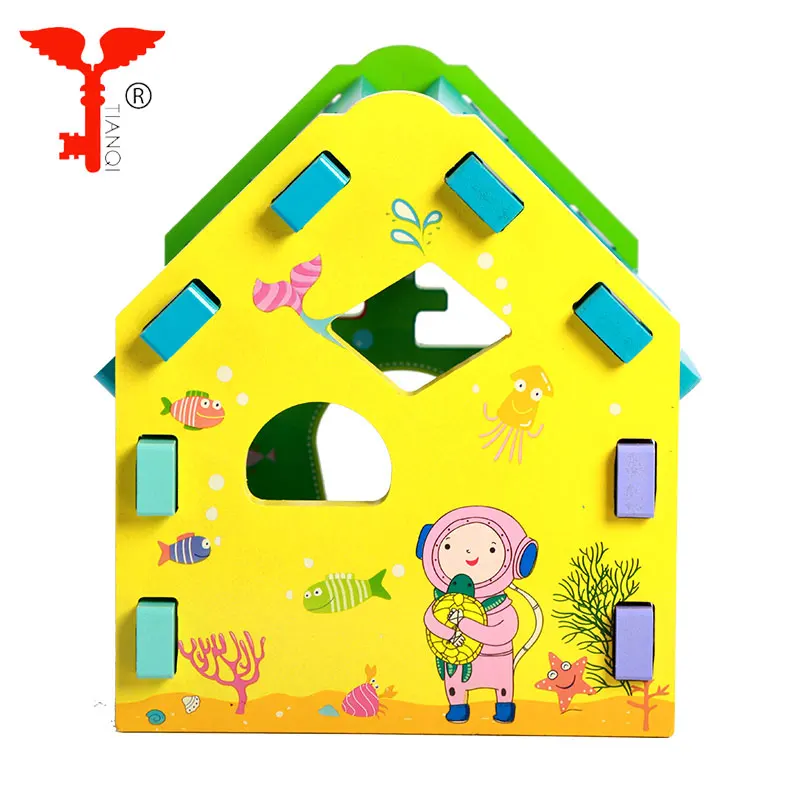 Intelligence Toy Assembling Toy Funny Digital Match Wisdom House