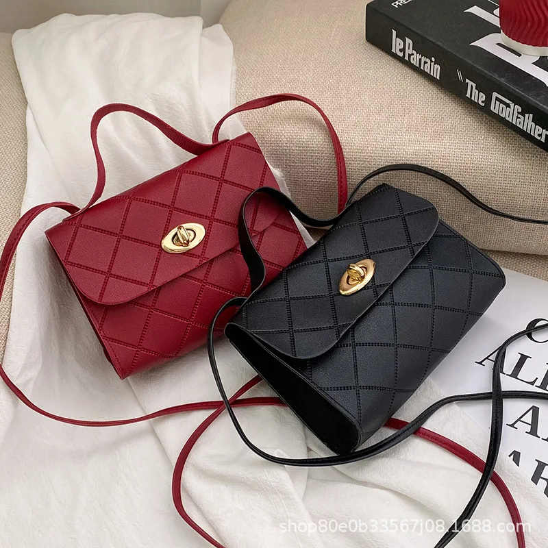 Hot Selling Korean Version Fashion Pu Leather Small Women Handbag Women ...