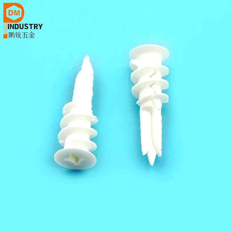 Plastic drywall anchor screw self tapping anchors