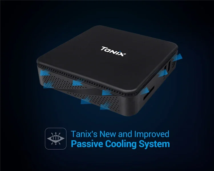 Tanix Mini PC TX85 - Intel Z8350, 4GB RAM, 64GB Storage