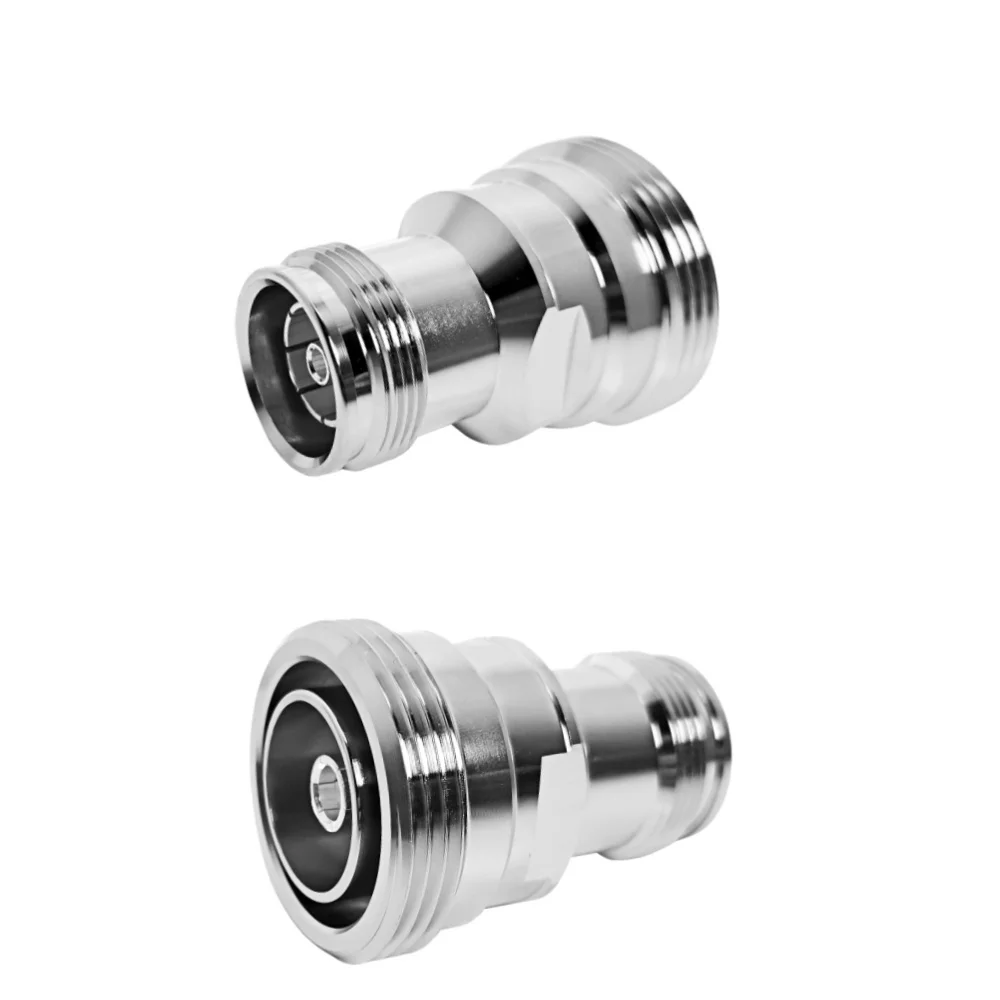 7-16 Female to 4.3-10 Female DIN 7/16 Jack to 4.3/10 Jack RF Coaxial Connector Adapter