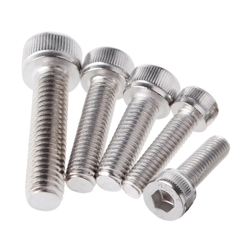 Viti Testa Cilindrica Con Esagono Incassato In Acciaio Inox 304 Nero &ndash; M1.6, M2, M2.5, M3