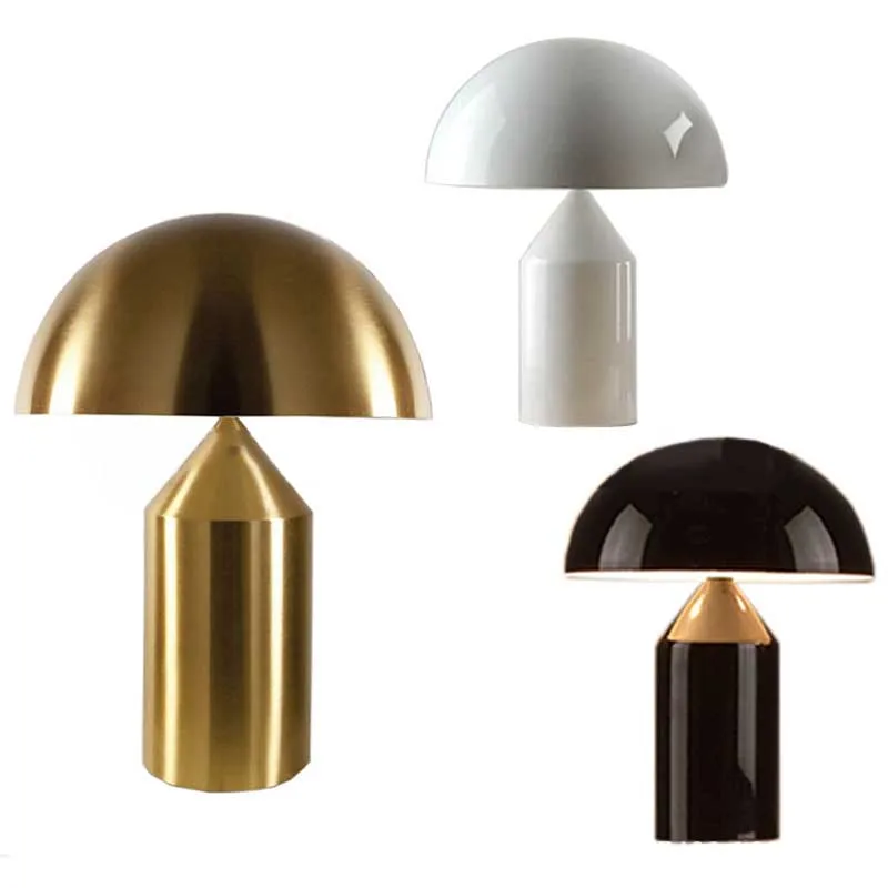 Modern mushroom head desk lamp wrought iron lamp personalized decorative lamps factory price