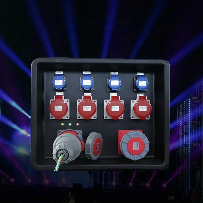 3 Phase Power Distributor - Waterproof Output Distro Box