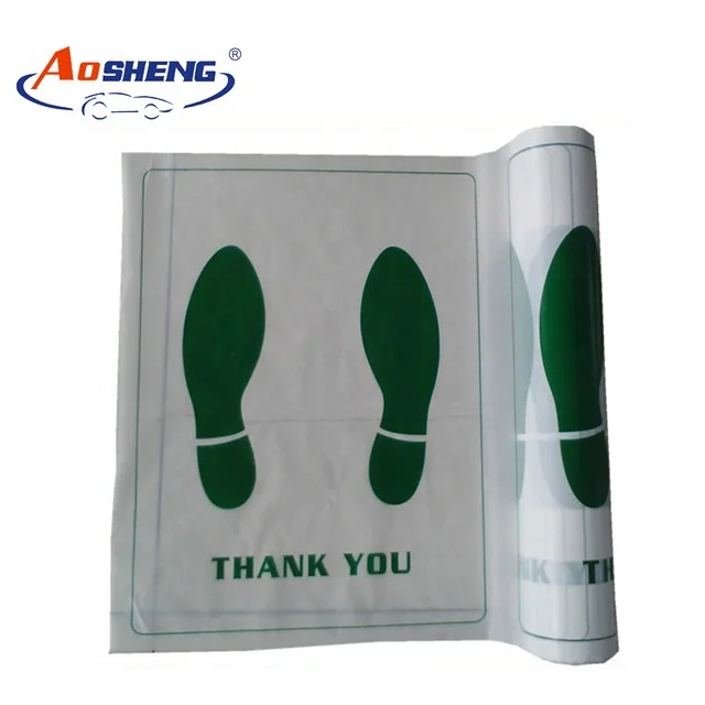 Plastic Floor Mat Disposable Foot Mat For Car Care Buy Plastic Floor