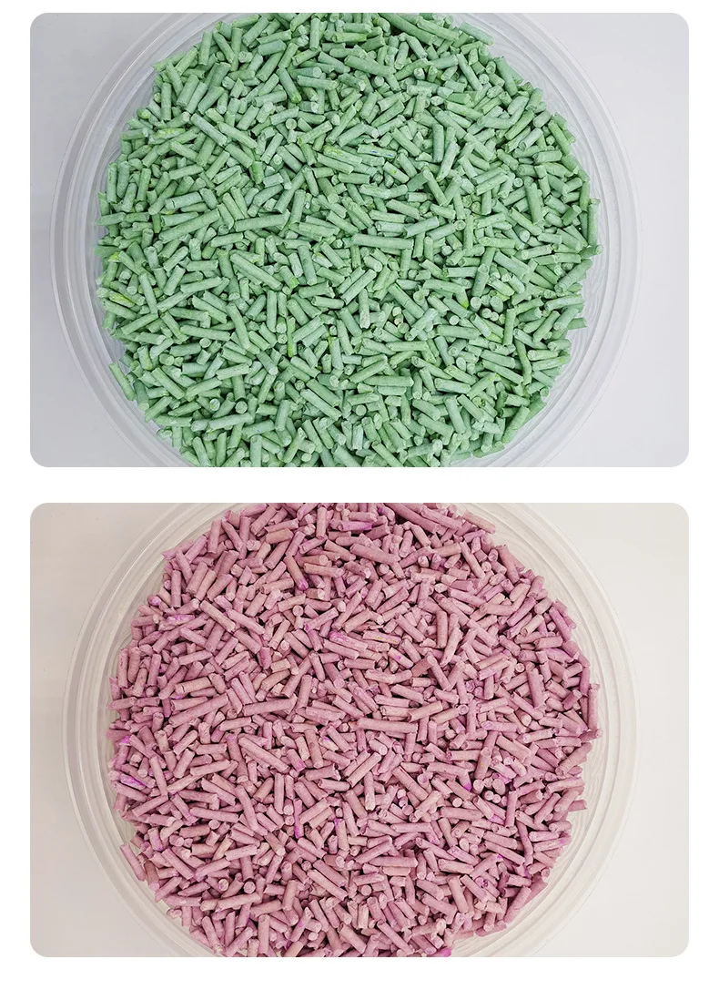 Factory Price Natural Ecofriendly Tofu Cat Litter Odor Control Plant